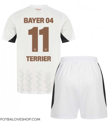 Bayer Leverkusen Martin Terrier #11 Dětské Venkovní Dres 2024-25 Krátký Rukáv (+ trenýrky)